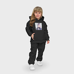 Детский костюм оверсайз Владилена Миризе - 86, цвет: черный — фото 2