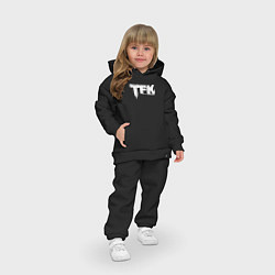 Детский костюм оверсайз Thousand Foot Krutch лого, цвет: черный — фото 2