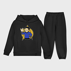 Детский костюм оверсайз Spoke - vault boy, цвет: черный