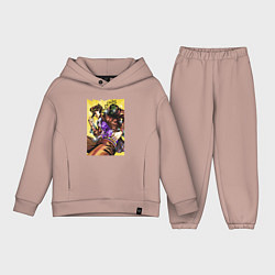 Детский костюм оверсайз Джотаро Куджо - JoJo Bizarre Adventure