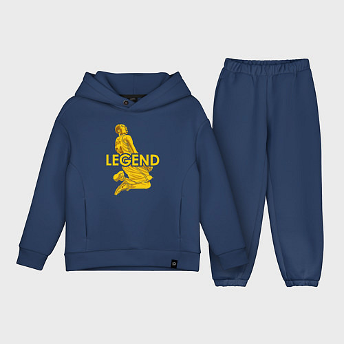 Детский костюм оверсайз Kobe legend / Тёмно-синий – фото 1