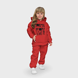 Детский костюм оверсайз Американская история ужасов, цвет: красный — фото 2