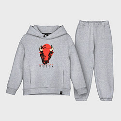 Детский костюм оверсайз Chicago bull