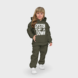 Детский костюм оверсайз SoD - System of a Down, цвет: хаки — фото 2