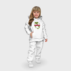 Детский костюм оверсайз Сделано в Италии, цвет: белый — фото 2