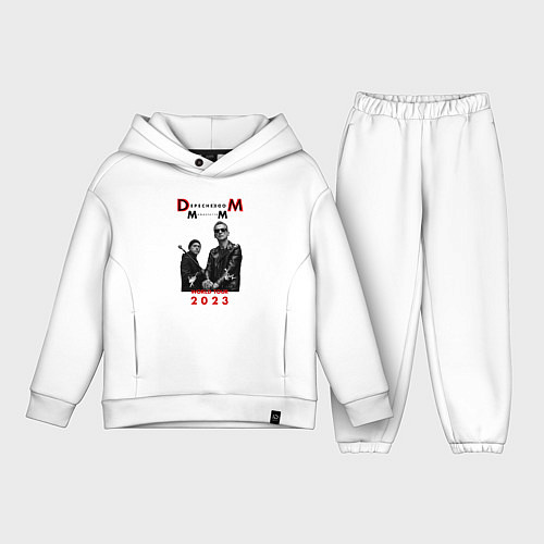 Детский костюм оверсайз Depeche Mode 2023 Memento Mori - Dave & Martin 03 / Белый – фото 1