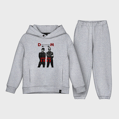 Детский костюм оверсайз Depeche Mode - Memento Mori / Меланж – фото 1