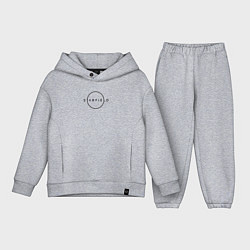 Детский костюм оверсайз Starfield лого черный