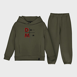 Детский костюм оверсайз Depeche Mode - Memento Mori Logo, цвет: хаки