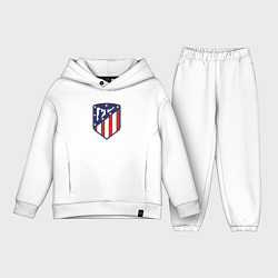 Детский костюм оверсайз Atletico Madrid FC, цвет: белый