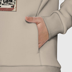 Детский костюм оверсайз Ход королевы винтаж, цвет: миндальный — фото 2