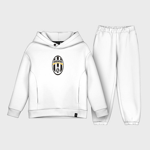 Детский костюм оверсайз Juventus sport fc / Белый – фото 1