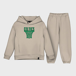 Детский костюм оверсайз Celtics net