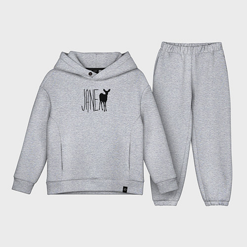 Детский костюм оверсайз Джейн с футболки Макс из Life is Strange / Меланж – фото 1