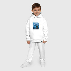 Детский костюм оверсайз Helldivers 2: ПТСР, цвет: белый — фото 2