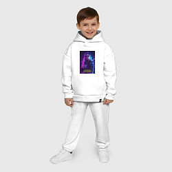 Детский костюм оверсайз League of Legends Kaisa Kda, цвет: белый — фото 2