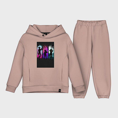 Детский костюм оверсайз Семь смертных грехов Кинг / Пыльно-розовый – фото 1