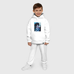 Детский костюм оверсайз Ванитас мемуар, цвет: белый — фото 2