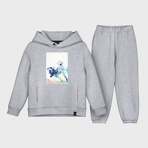 Детский костюм оверсайз Ванитас Ной Архивист / Меланж – фото 1