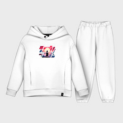 Детский костюм оверсайз Самурай - восход