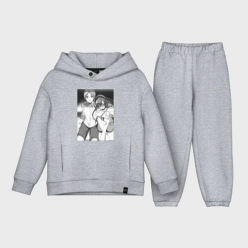 Детский костюм оверсайз Реинкарнация безработного Эрис Бореас Грейрат Руде / Меланж – фото 1