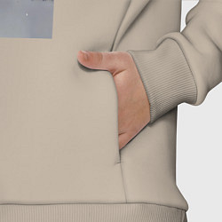 Детский костюм оверсайз Авто jdm, цвет: миндальный — фото 2