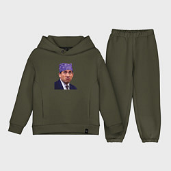 Детский костюм оверсайз Prison mike Michael Scott офис, цвет: хаки