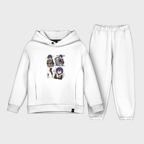 Детский костюм оверсайз Такая разная Ellen Joe - Zenless zone / Белый – фото 1