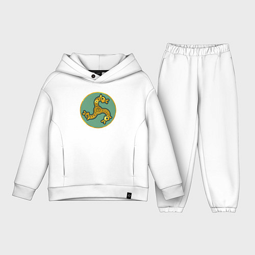 Детский костюм оверсайз Франки из Total War: Attila / Белый – фото 1