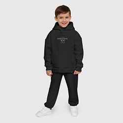 Детский костюм оверсайз Clair Obsur expedition 33 logo, цвет: черный — фото 2