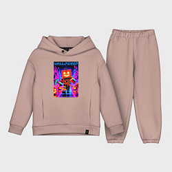 Детский костюм оверсайз Halloween is coming - neon glow collaboration