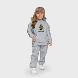 Детский костюм оверсайз Vikings team, цвет: меланж — фото 2