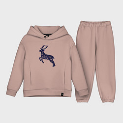 Детский костюм оверсайз Космический олень