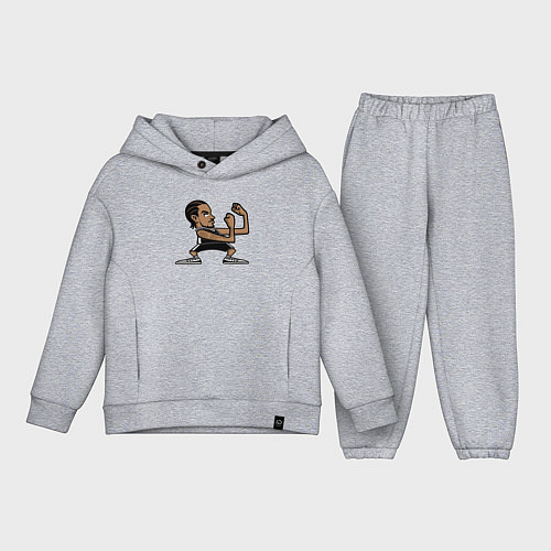 Детский костюм оверсайз Кавай Леонард / Меланж – фото 1