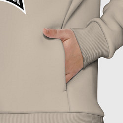 Детский костюм оверсайз Медведь король, цвет: миндальный — фото 2