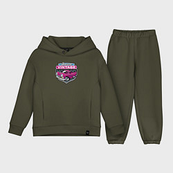Детский костюм оверсайз American vintage, цвет: хаки