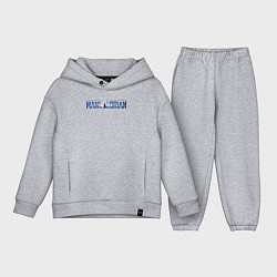 Детский костюм оверсайз Мандалорец логотип, цвет: меланж