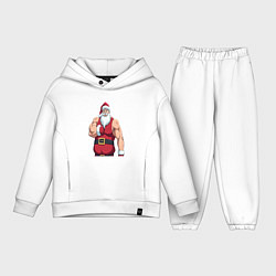 Детский костюм оверсайз Качок дед мороз