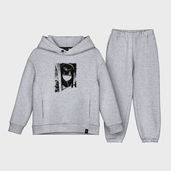 Детский костюм оверсайз Девушка с блеклым взглядом