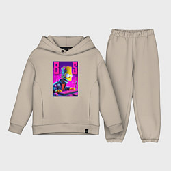 Детский костюм оверсайз Bart Simpson - cyber gamer