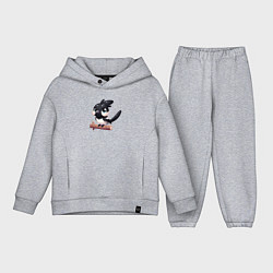 Детский костюм оверсайз Милая сорока на ветке