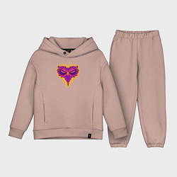 Детский костюм оверсайз Violet owl