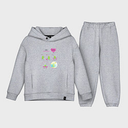 Детский костюм оверсайз Комикс про семечку, или история одной бобовой