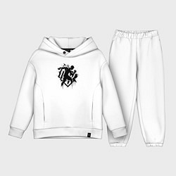 Детский костюм оверсайз Миксфайт боец граффитт