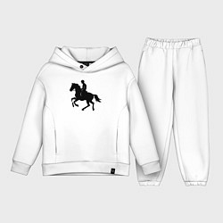 Детский костюм оверсайз Спортивный всадник на коне