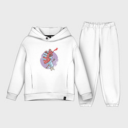 Детский костюм оверсайз Сердце в руке зомби