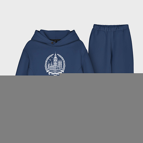 Детский костюм оверсайз Вестминстерская легенда / Тёмно-синий – фото 1