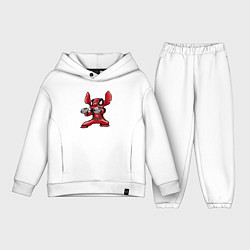 Детский костюм оверсайз Deadpool Stitch, цвет: белый
