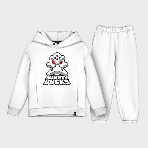 Детский костюм оверсайз HC Anaheim Ducks / Белый – фото 1