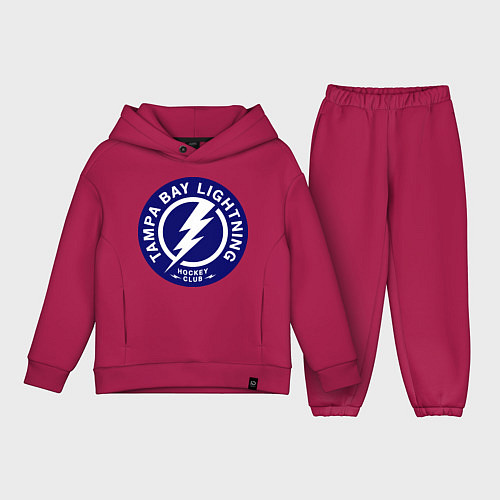 Детский костюм оверсайз HC Tampa Bay Lightning / Маджента – фото 1
